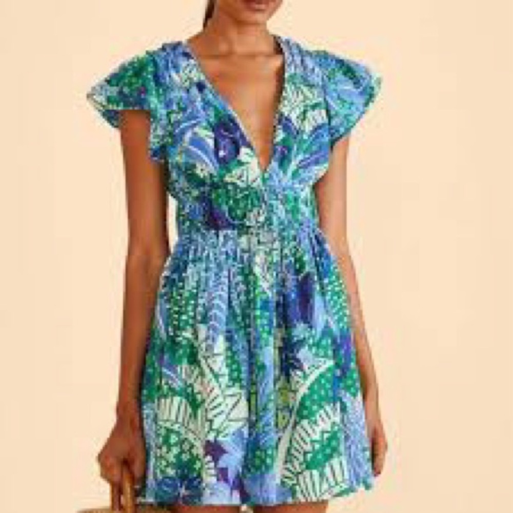 Farm Rio Jungle Panther Dress